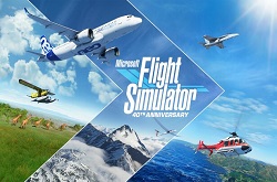 Стандартное издание Microsoft Flight Simulator, посвященное 40-летию